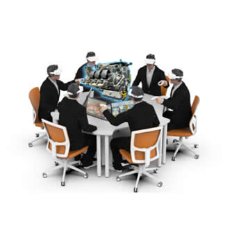 （硬件）MR-GROUP伍境，沉浸式VR小組協同交互顯示產品
